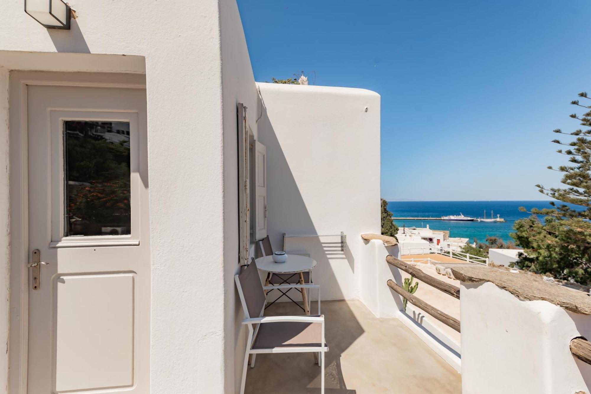 Rania Apartments Sea View Mykonos Town 外观 照片