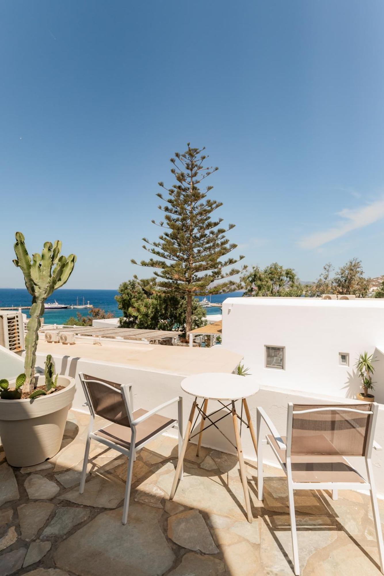 Rania Apartments Sea View Mykonos Town 外观 照片