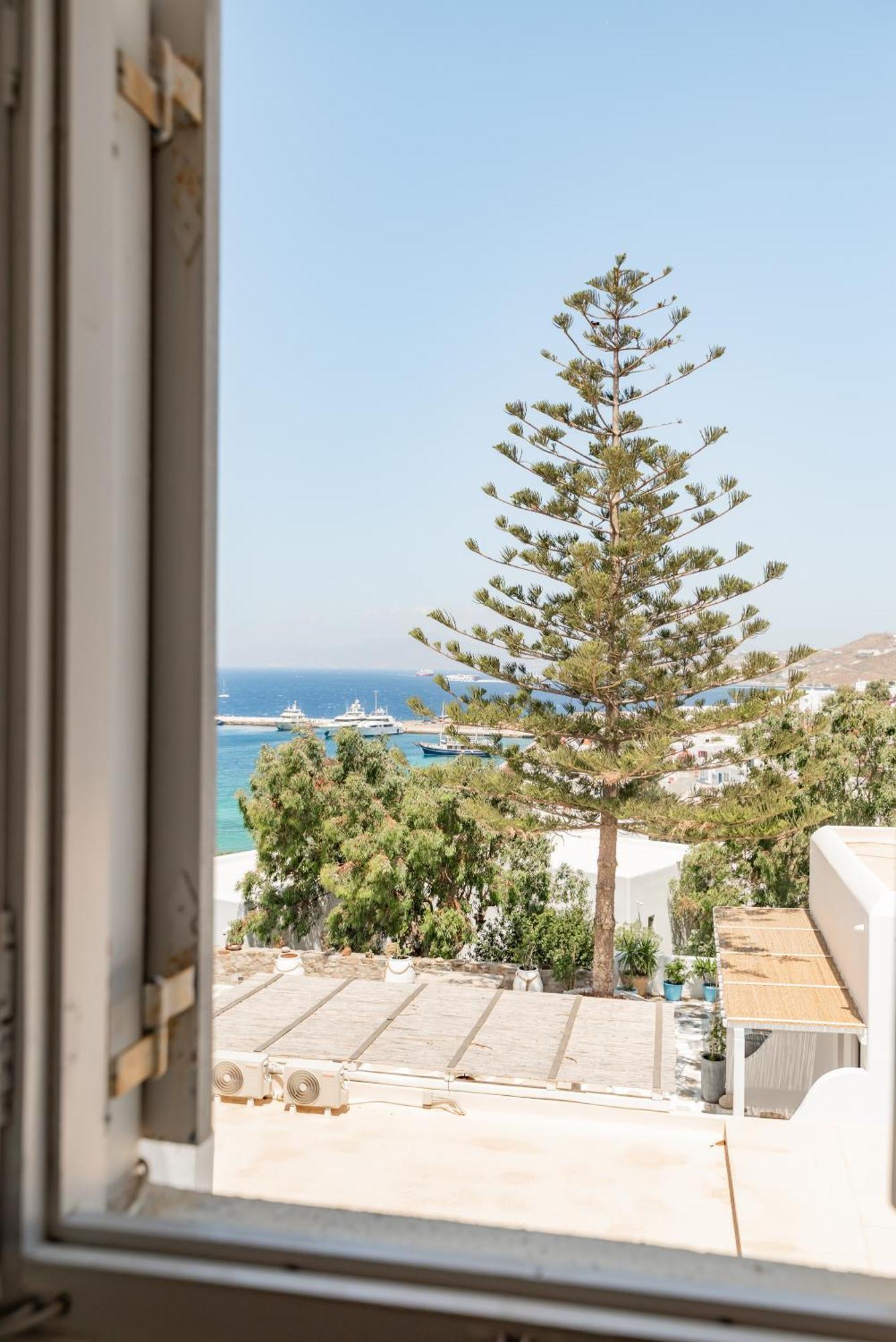 Rania Apartments Sea View Mykonos Town 外观 照片