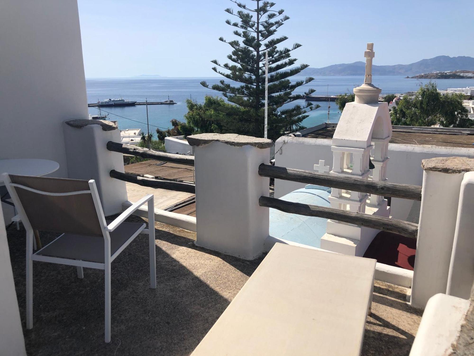 Rania Apartments Sea View Mykonos Town 外观 照片